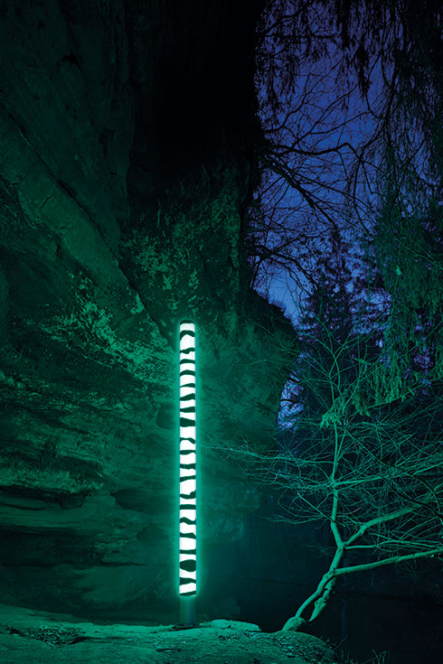 lux columnar mit Zebra-Optik